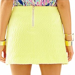 Lilly Pulitzer limoncello Tate skirt